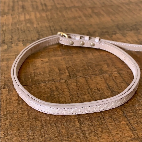 J. Crew Leather Skinny Belt, M - Picture 2 of 6